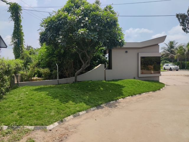 After landscaping
