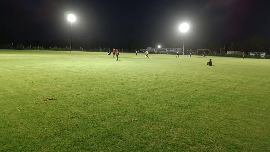 Greenfield Cricket Ground landscaping project by Green Work Solution